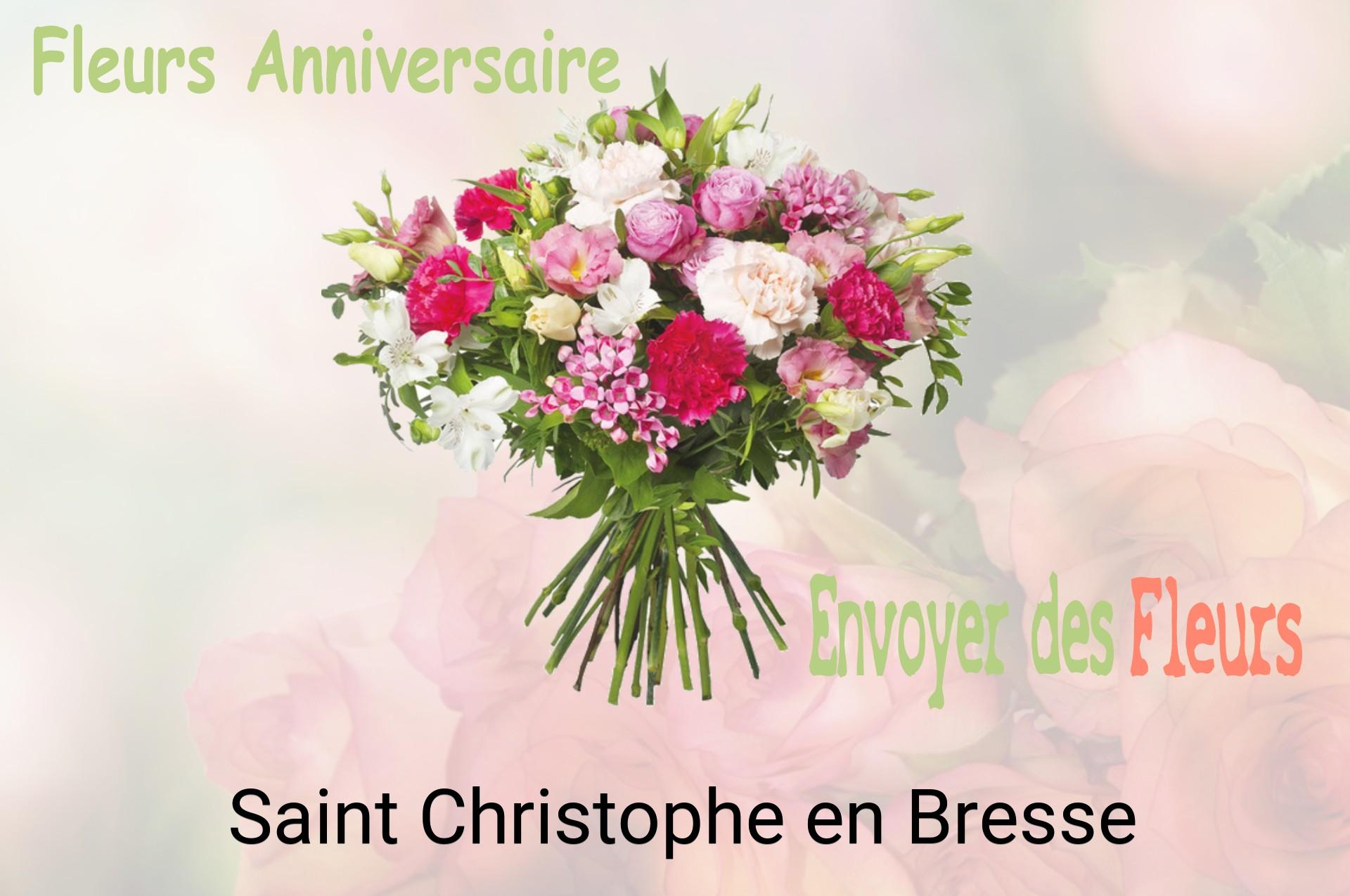 Bouquet de fleurs d’anniversaire livré à Saint-Christophe-en-Bresse